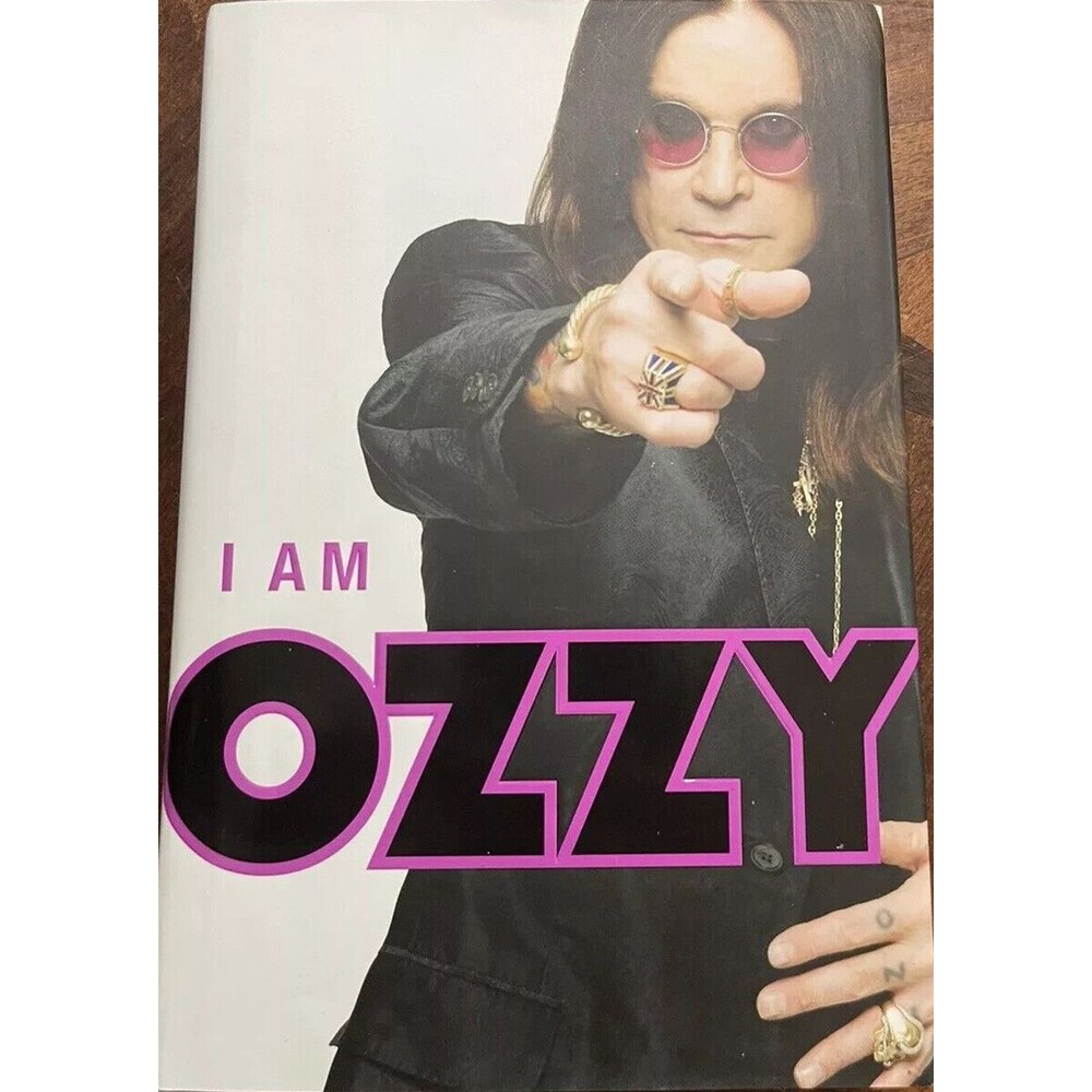 I AM OZZY  AUTOGRAPHED Hand Signed 1st US Edition Book OZZY OSBOURNE - PRISTINE